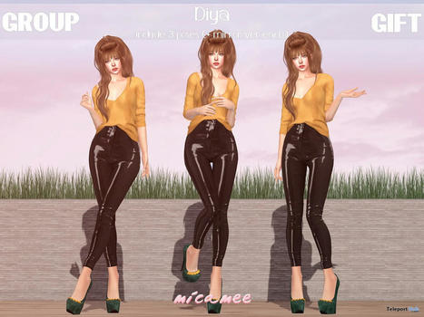 Diya Bento Poses November 2021 Group Gift by micamee | Teleport Hub - Second Life Freebies | Second Life Freebies | Scoop.it