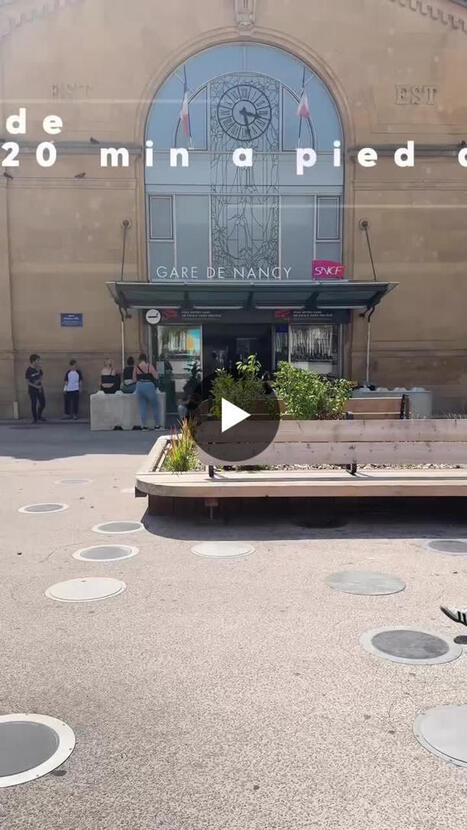 D&eacute;couvrez les lieux cultes de Nancy se trouvant &agrave; moins de 20 minutes &agrave; pied de la gare ! &nbsp; Vous &ecirc;tes de passage ou curieux de red&eacute;couvrir Nancy ? Descendez du train et partez explorer les lieux&hellip; |... | Nancy, Lorraine | Scoop.it