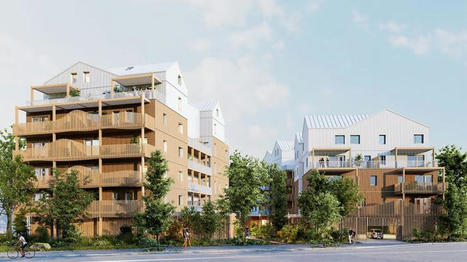 Les premiers logements 100% bois verront le jour en 2025 à Angers - Figaro Immobilier | Architecture, maisons bois & bioclimatiques | Scoop.it