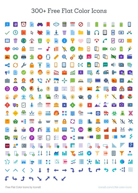 Flat Color Icons  | תקשוב והוראה | Scoop.it
