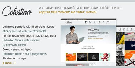 Celestino Creative Portfolio Theme For WordPress | Latest Social Media News | Scoop.it