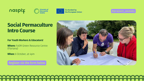 MALTA : Training Intro Course on Nature and Social PERMACULTURE | CIHEAM Press Review | Scoop.it