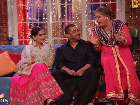 PHOTOS: Salman Khan With Sonam Kapoor On Comedy Nights With Kapil Sharma! | Celebrity Fashion Trends | Scoop.it