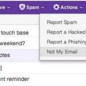 Yahoo Adds ‘Not My Email’ Button For Users Getting Other People’s Emails | Latest Social Media News | Scoop.it