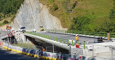 Le chantier du pont d'Aguesseau avance | Vallées d'Aure & Louron - Pyrénées | Scoop.it