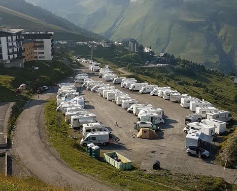 Les campings-cars ont investi le Pla pays ... #TDF2018 | Vallées d'Aure & Louron - Pyrénées | Scoop.it