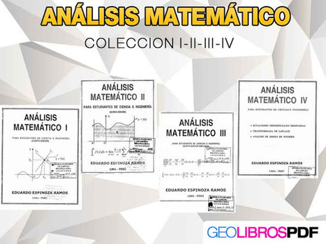 Descargar Analisis Matematico Coleccion I II III IV | Matematicas | Libros de Geologia-Minerales | Mateconectad@s | Scoop.it