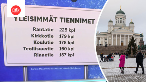 Kuka keksii katujen nimet? | MTV Uutiset | 1Uutiset - Lukemisen t&auml;hden | Scoop.it