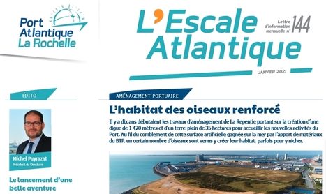 L'Escale Atlantique 144 - Janvier 2021 - Port Atlantique LR | Biodiversité | Scoop.it