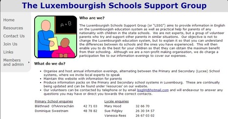 The Luxembourgish Schools Support Group (or &ldquo;LSSG&rdquo;) | Luxembourg (Europe) | Scoop.it