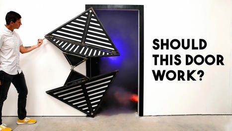 Is this the Future of Doors? Impossible Origami Folding Door 2.0 | Technology in Business Today | Scoop.it
