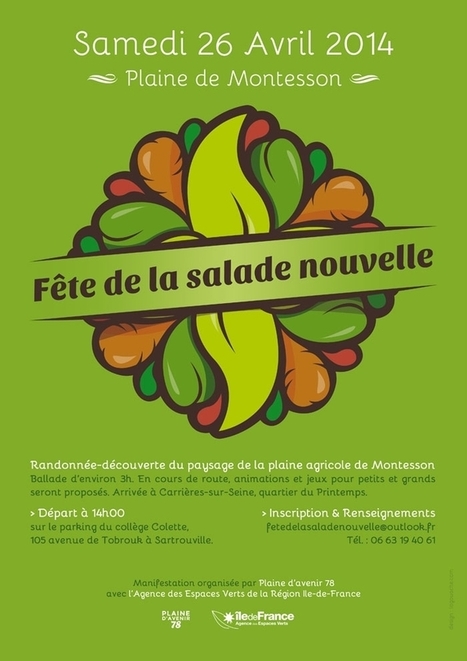 F&ecirc;te de la salade nouvelle Plaine de Montesson. Randonn&eacute;e d&eacute;couverte du paysage de la plaine agricole de Montesson | Architecture - Construction | Scoop.it