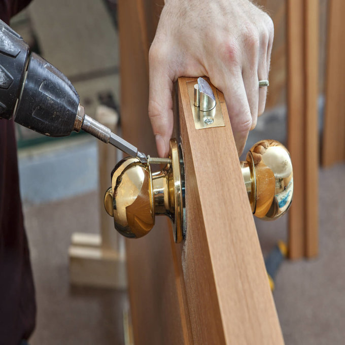 How To Fix A Loose Doorknob Or Loose Door Handl