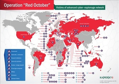 Octobre Rouge, le vol de données sensibles à l'échelle mondiale | ICT Security-Sécurité PC et Internet | Scoop.it