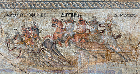 Chariot Racing Mosaic Discovered in Cyprus - Archaeology Magazine | Aux origines | Scoop.it