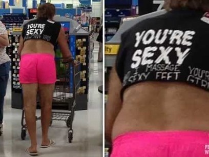 ( OMG!! ) Sexy Weird Funny People Of Walmart - People At... | Strange days indeed... | Scoop.it