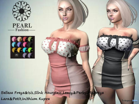Martha Dress August 2022 Group Gift by Pearl Fashion | Teleport Hub - Second Life Freebies | Second Life Freebies | Scoop.it