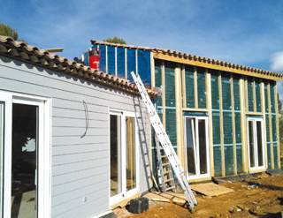 Une maison en bois massif en Provence | batirama.com | Build Green, pour un habitat écologique | Scoop.it