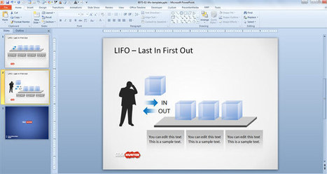 Free LIFO PowerPoint Template | Free Business PowerPoint Templates | Scoop.it