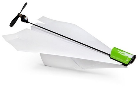 Un moteur &eacute;lectrique pour avion en papier | ON-ZeGreen | Scoop.it