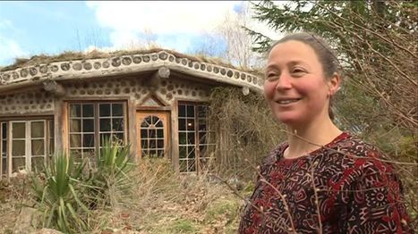Ecologique et insolite : comment Chloé a construit sa maison en Creuse avec seulement 3 000 €  (+vidéo) | Build Green, pour un habitat écologique | Scoop.it