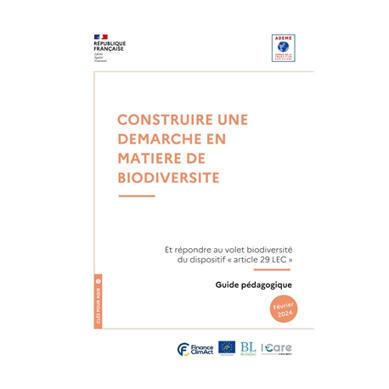 Construire une démarche Biodiversité - Ademe, CGDD | Biodiversité | Scoop.it
