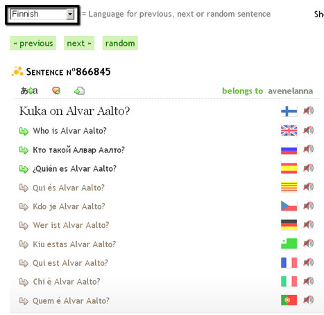 Finnish example sentence: Kuka on Alvar Aalto? | 1Uutiset - Lukemisen t&auml;hden | Scoop.it
