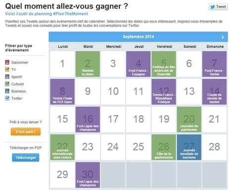 Twitter propose un calendrier pour planifier vos campagnes | Community Management | Scoop.it