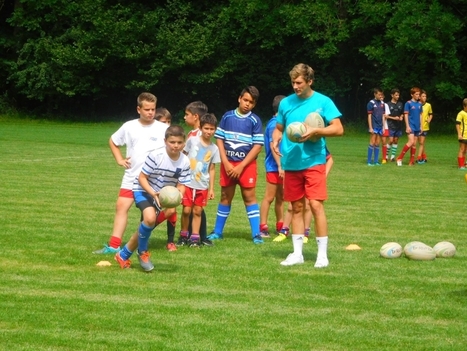 L'international de rugby Baptiste Serin anime un stage à Saint-Lary auprès des jeunes rugbymen | Vallées d'Aure & Louron - Pyrénées | Scoop.it