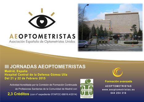 III Jornadas AEOPTOMETRISTAS | Formación Optometristas 2.0 | Scoop.it