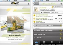 Isover lance son application smartphone | Innovations - Construction & Industrial applications | Scoop.it