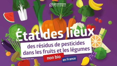 Résidus de pesticides : classement des fruits et légumes vendus en France | Toxique, soyons vigilant ! | Scoop.it
