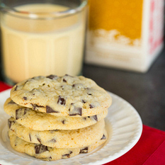 Dark Chocolate Chunk Eggnog Cookies | Brown Eyed Baker | The Chic Chocolate Curator | Scoop.it