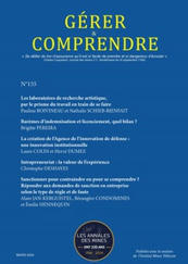 Intrapreneuriat : la valeur de l’expérience | Annales des Mines - Gérer & comprendre 2024/1 (N° 155) | Innovation Agro-activités et Bio-industries | Scoop.it