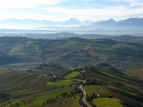 View from Ripatransone, Marche, Italy | Good Things From Italy - Le Cose Buone d'Italia | Scoop.it