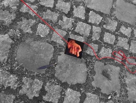 Red thread of destiny, installation by Karim Borjas | Art Installations, Sculpture, Contemporary Art | Scoop.it
