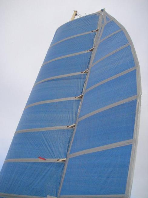 Prototype de voile aile souple à deux vo