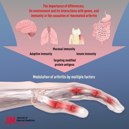 The importance of differences; On environment and its interactions with genes and immunity in the causation of rheumatoid arthritis - Klareskog - 2020 - Journal of Internal Medicine | Rheumatology-Rhumatologie | Scoop.it