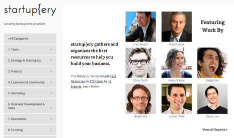 Content Curation at Work: Startupery - A Library of Startup Best-Practices Curated by True Subject Matter Experts | Content Curation World | Scoop.it