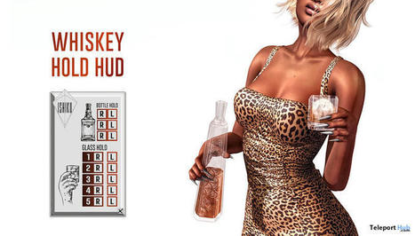 Whiskey Hold Bento Animation HUD February 2022 Group Gift by ISHIKU | Teleport Hub - Second Life Freebies | Second Life Freebies | Scoop.it