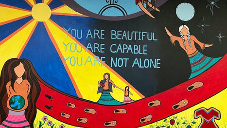 Indigenous Womanhood Mural at St. Kateri Tekakwitha School  | iGeneration - 21st Century Education (Pedagogy & Digital Innovation) | Scoop.it