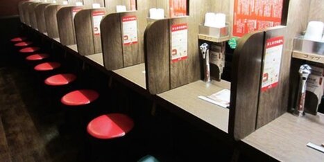 Diners eat in solitude at this wildly popular Japanese restaurant chain | consumer psychology | Scoop.it