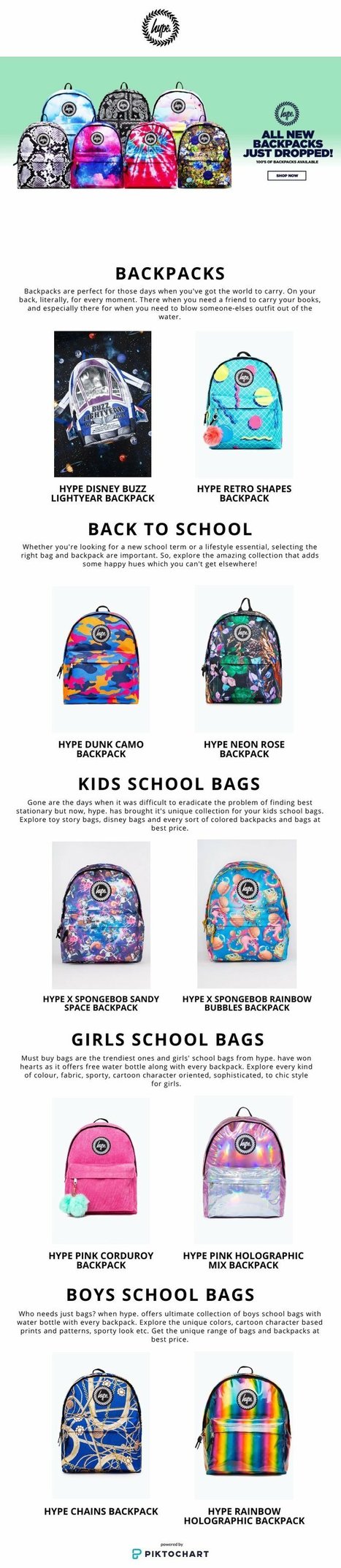 most popular school bags 2019