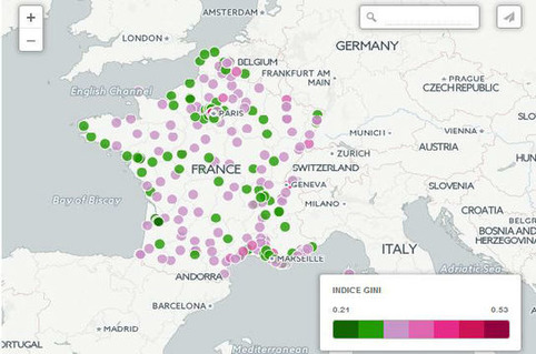 Pauvreté et inégalités - état des lieux dans les villes de plus de 20 000 habitants | Veille territoriale AURH | Scoop.it