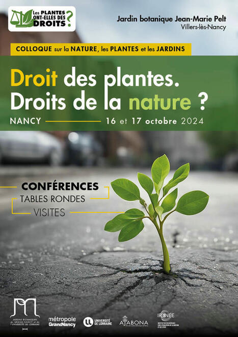 Droits des plantes. Droits de la nature ? Jardin botanique de Nancy | Biodiversité | Scoop.it