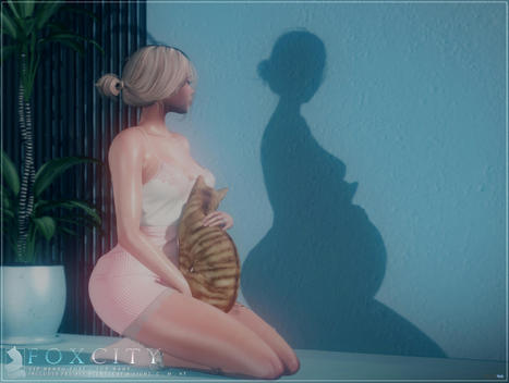 Fur Baby Bento Pose With Scene & Prop January 2023 Group Gift by FOXCITY | Teleport Hub - Second Life Freebies | Second Life Freebies | Scoop.it
