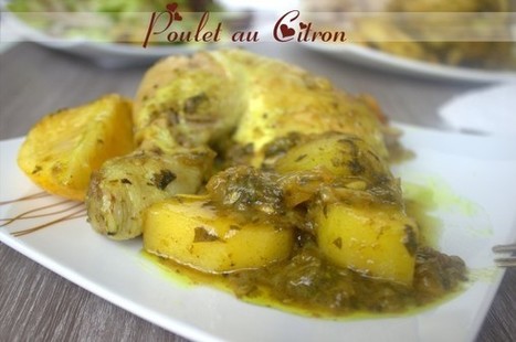 poulet au citron | Plats et recettes rapides, idées de menu de semaine sain et facile | Scoop.it
