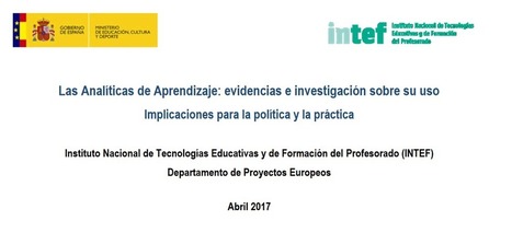 Analíticas de Aprendizaje – Evidencias e Investigación Sobre su Uso | eBook | Educación, TIC y ecología | Scoop.it