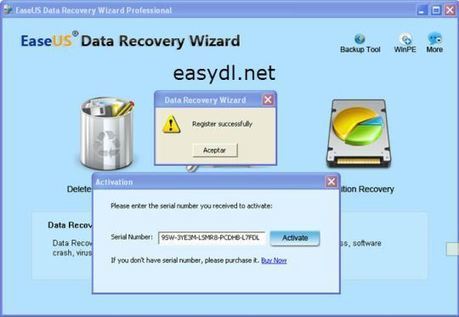 Easeus data recovery activation key free