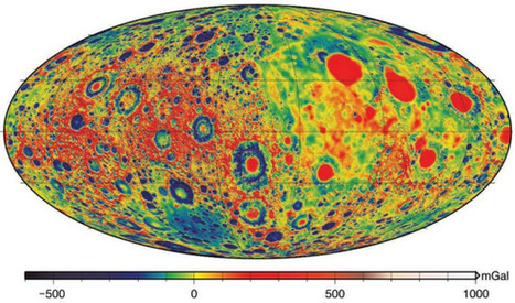 El mapa gravimétrico de la Luna obtenido por GRAIL | Universo y Física Cuántica | Scoop.it
